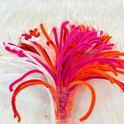 Multi Red Color Pipe Cleaner